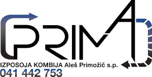 PRIMA - izposoja kombija Aleš Primožič s.p. sponzor pokala Perkmandlc